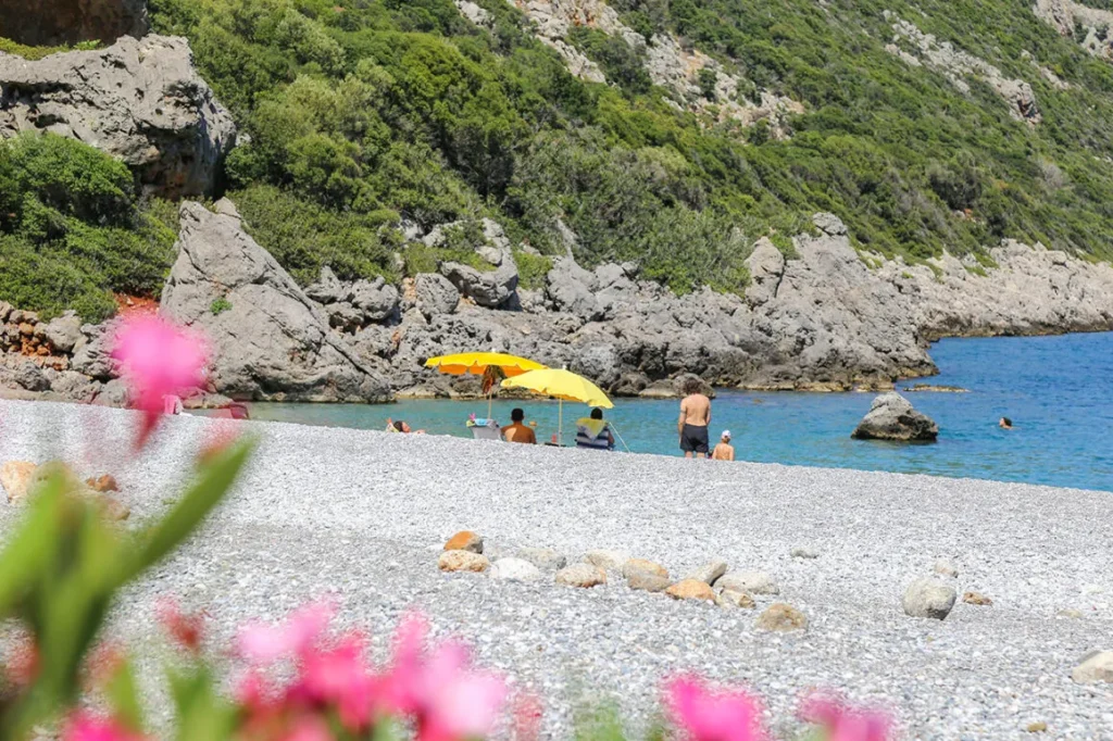 παραλία Βλυχάδα Ρειχιά Λακωνίας