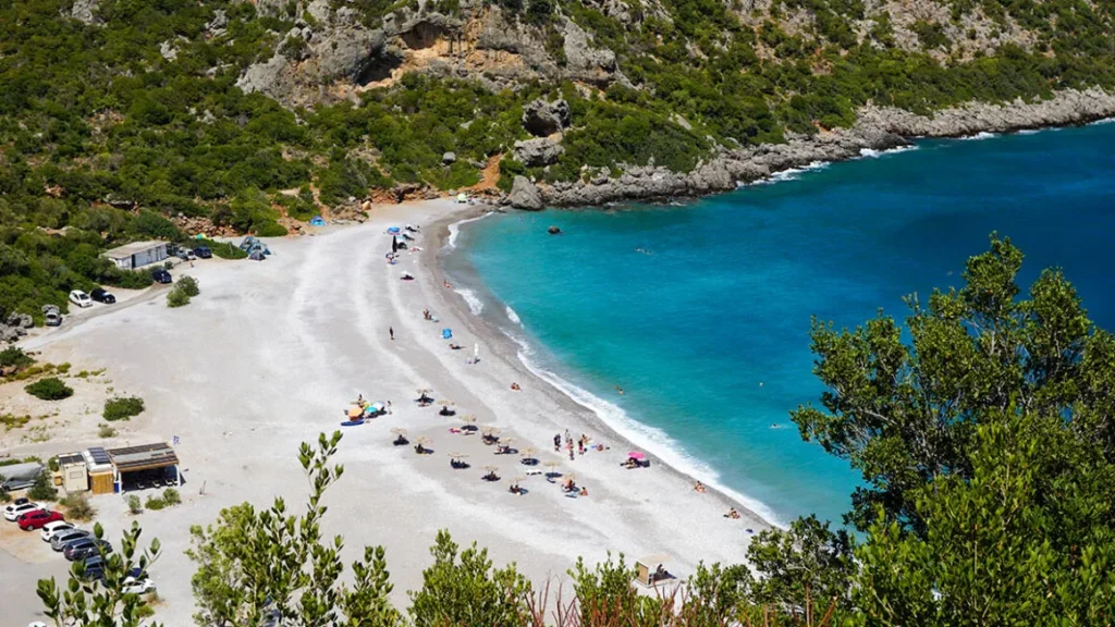 παραλία Βλυχάδα Ρειχιά Λακωνίας