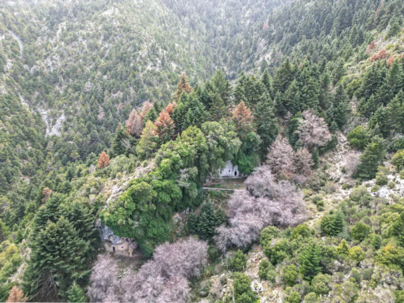 Άγνωστος Ταΰγετος μονοπάτι Μυργιάλι