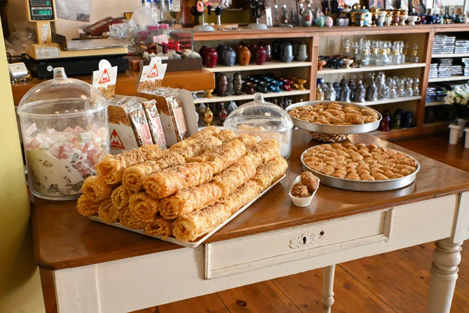 εργαστήρι γλυκών Σπάρτης Μαυρόγιαννης