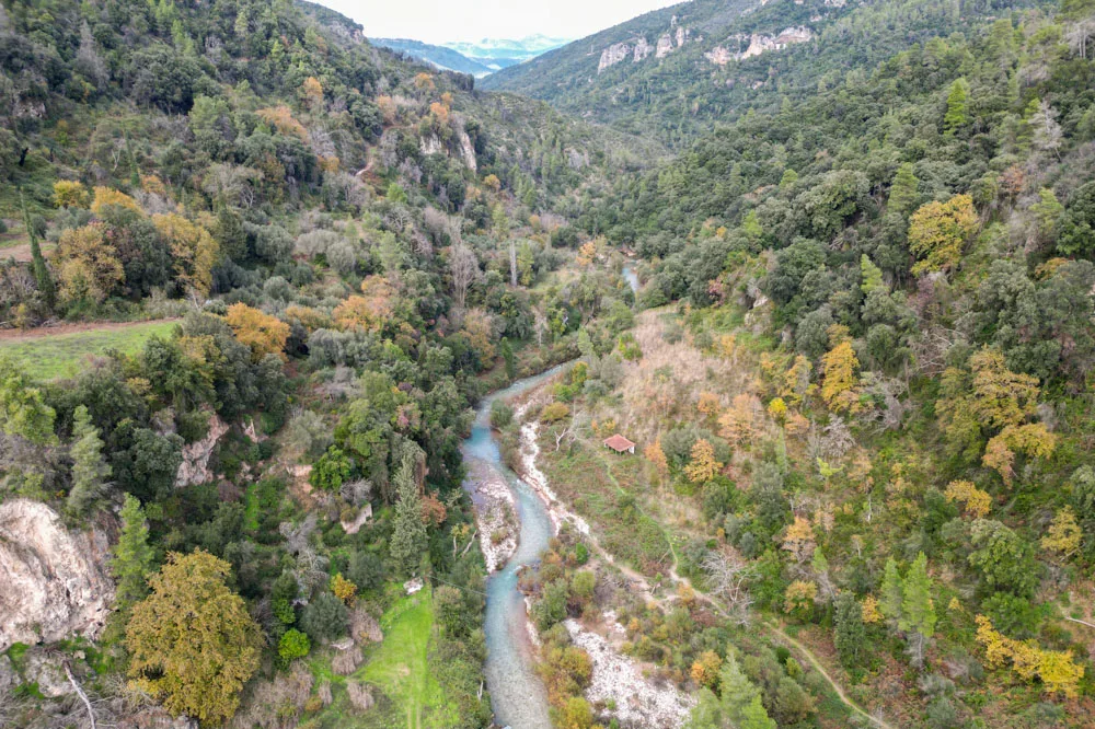 Καταρράκτης Νεμούτας πεζοπορία