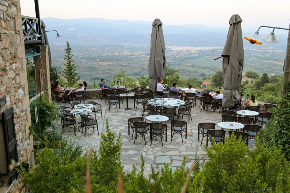 Φαγητό στον Μυστρά 