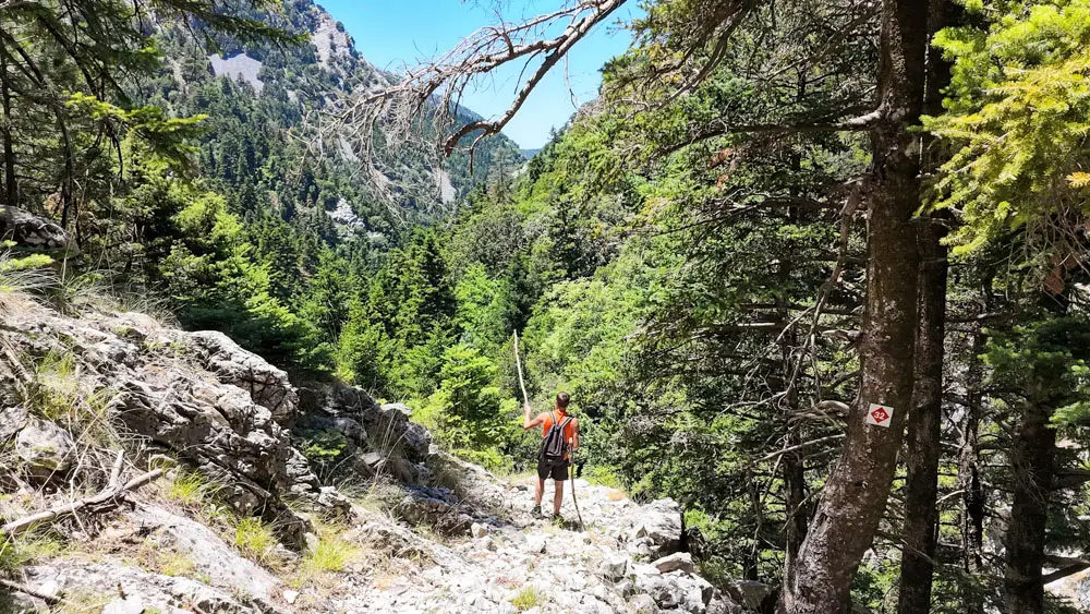 πεζοπορία Ταΰγετο Σπάρτη Καρδαμύλη
